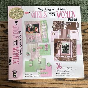 Busy Scrapper’s Solution Girls to Women Pages